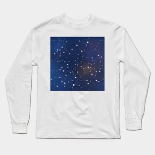 Ethereal Night Sky - Discovering the Beauty of Celestial Mapping Long Sleeve T-Shirt